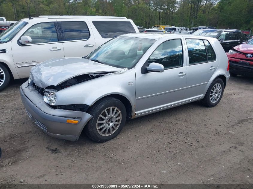 2004 Volkswagen Golf Gls 2.0L VIN: 9BWGL61J044017840 Lot: 39360801