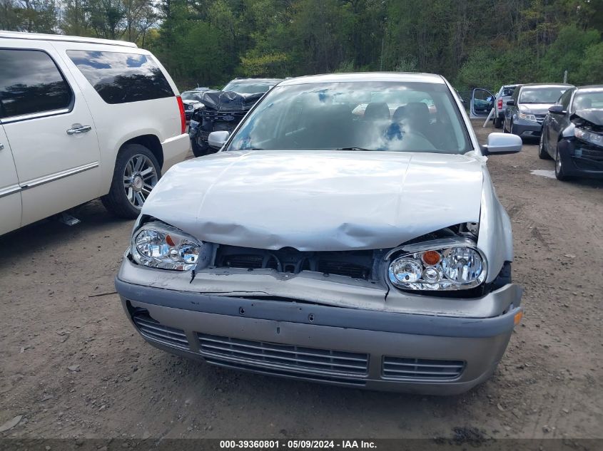 2004 Volkswagen Golf Gls 2.0L VIN: 9BWGL61J044017840 Lot: 39360801