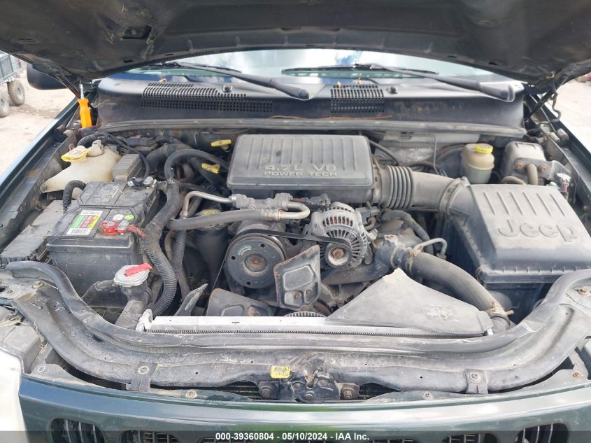 2000 Jeep Grand Cherokee Limited VIN: 1J4GW58N3YC207285 Lot: 39360804