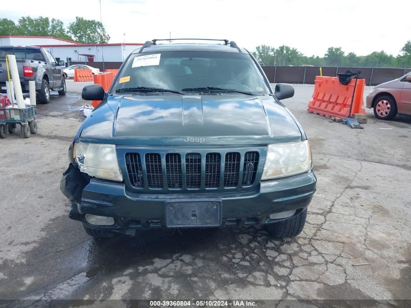 2000 Jeep Grand Cherokee Limited VIN: 1J4GW58N3YC207285 Lot: 39360804