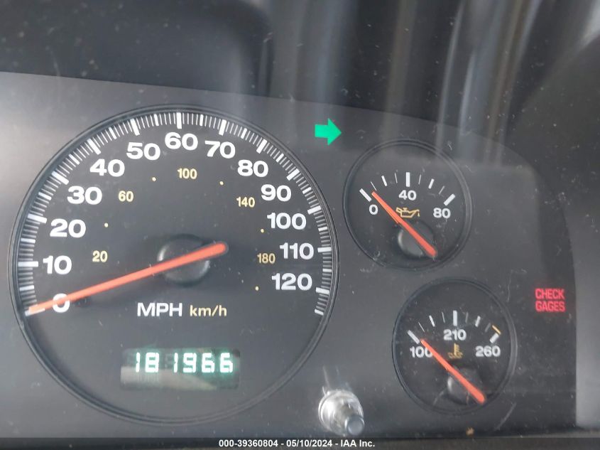 2000 Jeep Grand Cherokee Limited VIN: 1J4GW58N3YC207285 Lot: 39360804