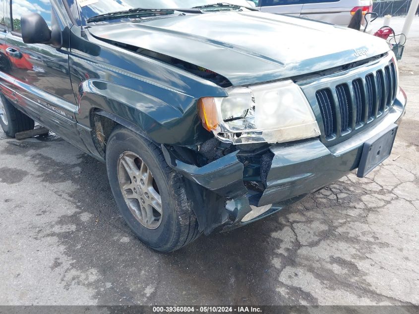 2000 Jeep Grand Cherokee Limited VIN: 1J4GW58N3YC207285 Lot: 39360804