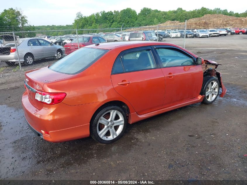 2013 Toyota Corolla S Special Edition VIN: 2T1BU4EE1DC081224 Lot: 39360814