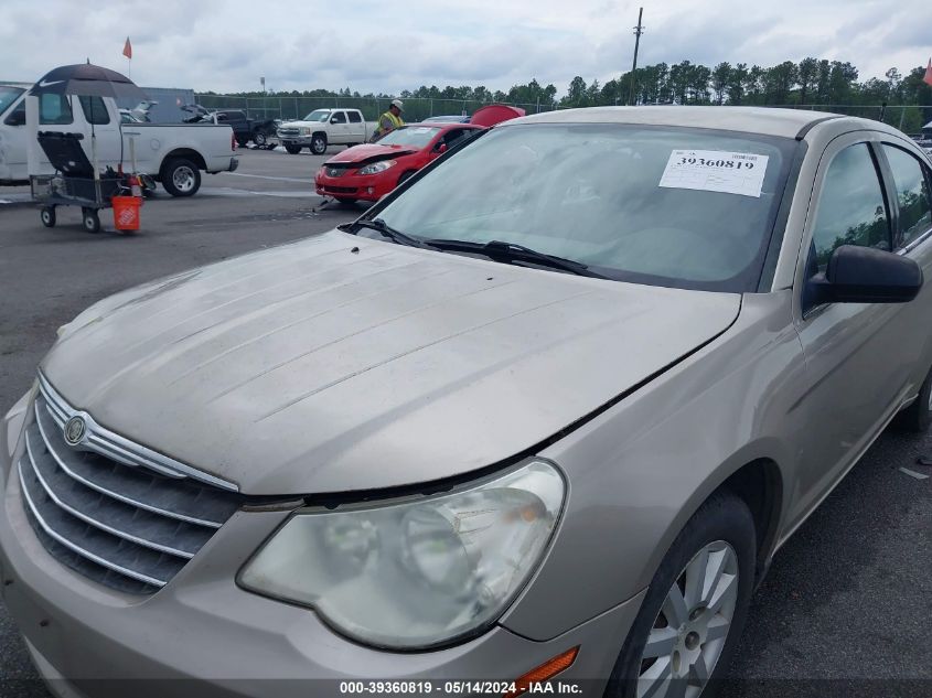 2008 Chrysler Sebring Lx VIN: 1C3LC46K28N254672 Lot: 39360819