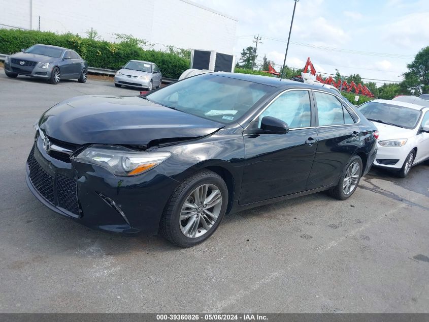 2017 Toyota Camry Se VIN: 4T1BF1FK2HU345374 Lot: 39360826