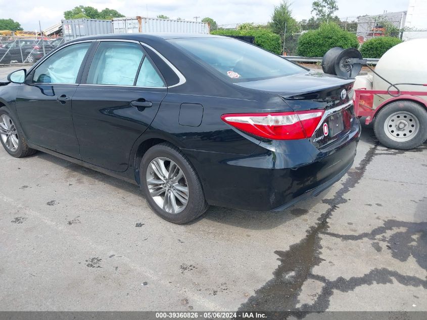 2017 Toyota Camry Se VIN: 4T1BF1FK2HU345374 Lot: 39360826