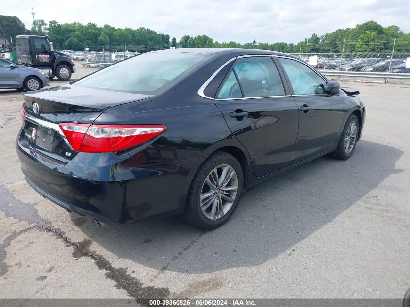 2017 Toyota Camry Se VIN: 4T1BF1FK2HU345374 Lot: 39360826