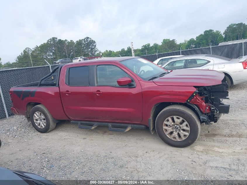 2024 Nissan Frontier Sv VIN: 1N6ED1FJ1RN601351 Lot: 39360827