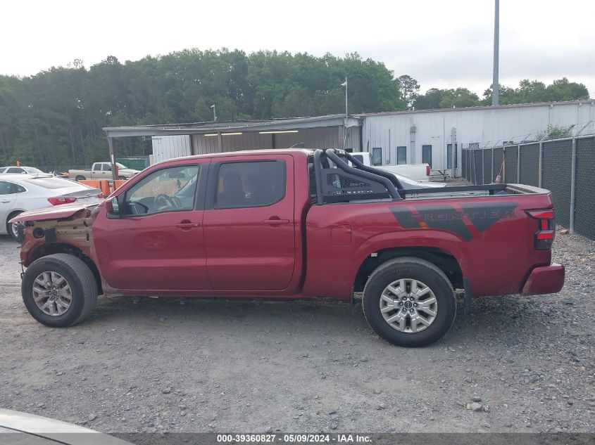 2024 Nissan Frontier Sv VIN: 1N6ED1FJ1RN601351 Lot: 39360827