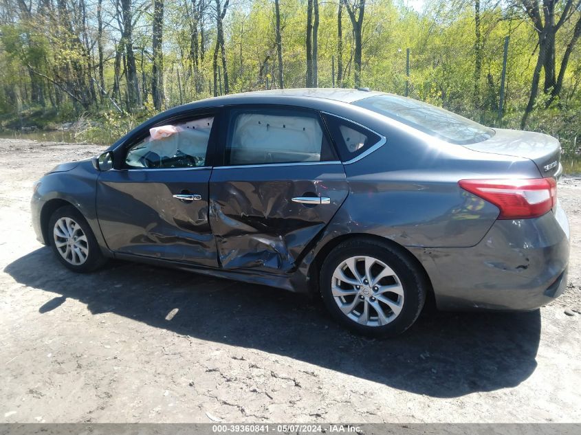 2018 Nissan Sentra Sv VIN: 3N1AB7AP6JL640725 Lot: 39360841