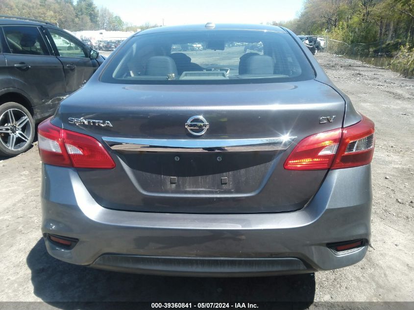 2018 Nissan Sentra Sv VIN: 3N1AB7AP6JL640725 Lot: 39360841