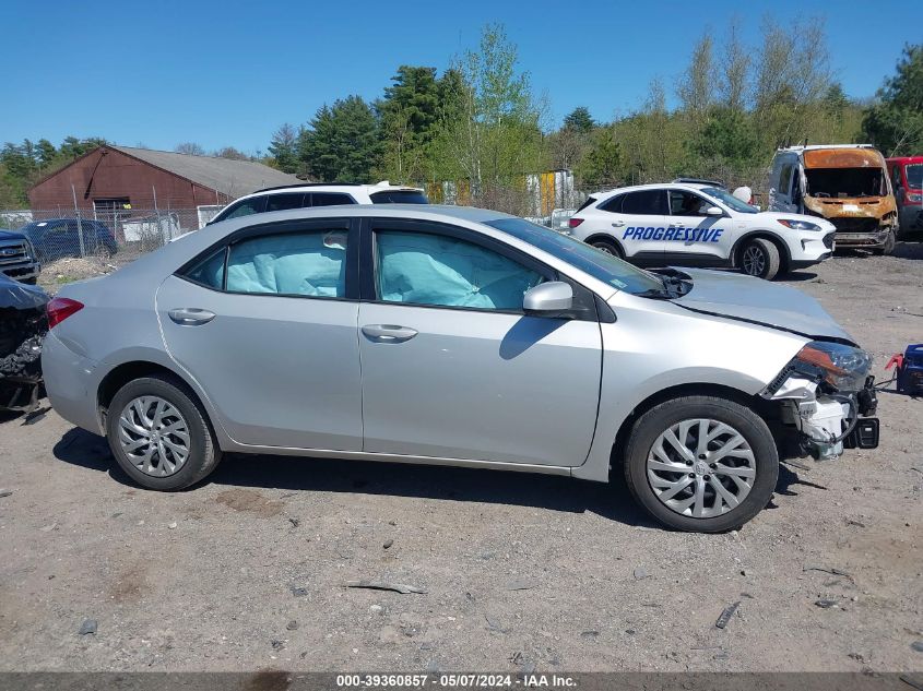 2018 Toyota Corolla Le VIN: 2T1BURHE6JC010959 Lot: 39360857