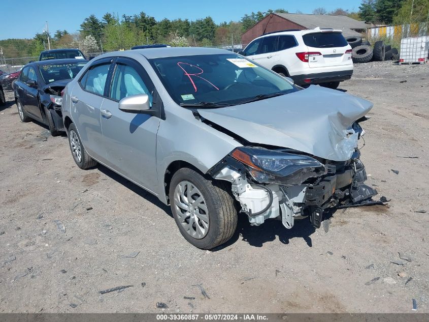 2018 TOYOTA COROLLA LE - 2T1BURHE6JC010959