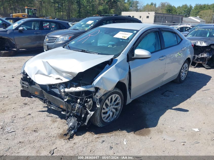 2018 Toyota Corolla Le VIN: 2T1BURHE6JC010959 Lot: 39360857