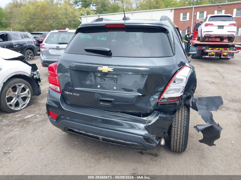 2018 Chevrolet Trax Lt VIN: KL7CJPSB5JB701671 Lot: 39360873