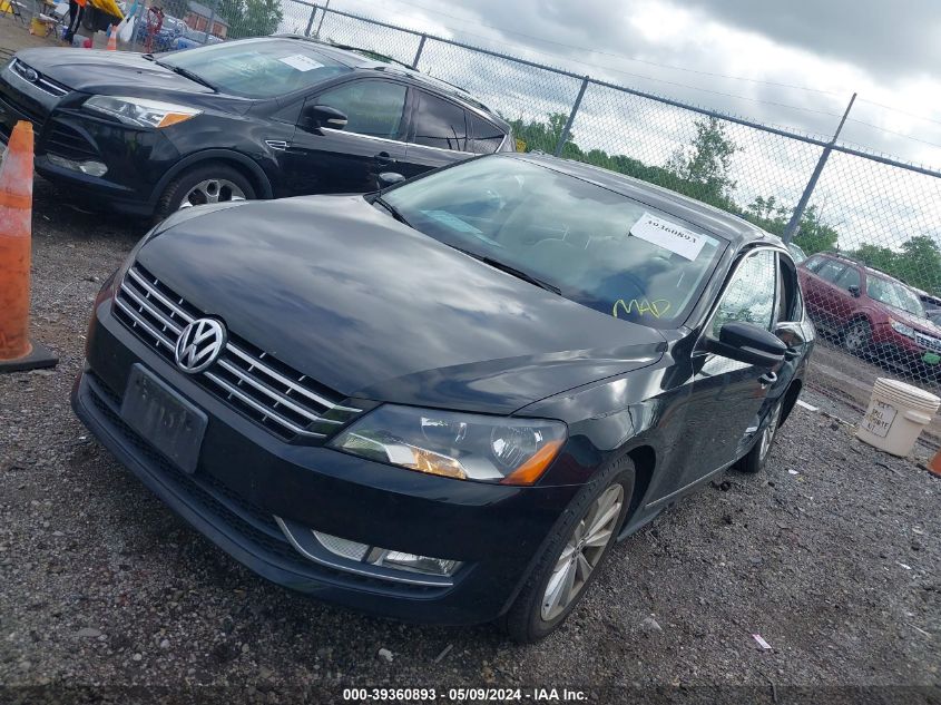 2013 Volkswagen Passat 2.5L Sel Premium VIN: 1VWCP7A39DC146926 Lot: 39360893