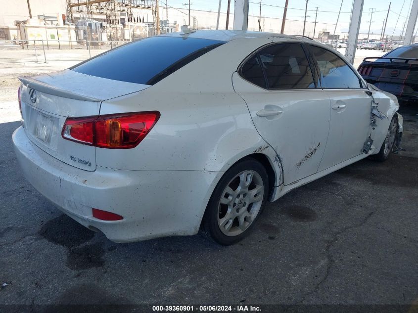 2009 Lexus Is 250 VIN: JTHBK262792086804 Lot: 39360901