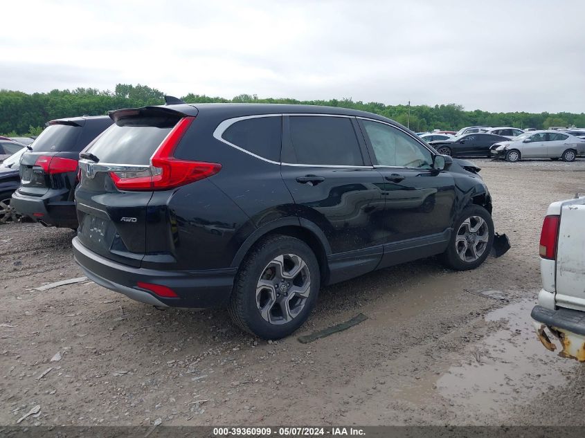 2018 Honda Cr-V Ex VIN: 7FARW2H57JE068496 Lot: 39360909