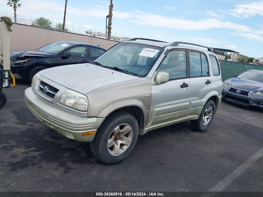 2000 Suzuki Grand Vitara Jlx/Jlx+/Limited VIN: JS3TD62V9Y4120186 Lot: 39360916