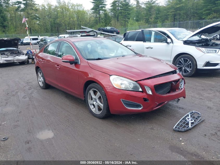 2012 Volvo S60 T5 VIN: YV1622FS7C2136721 Lot: 39360932