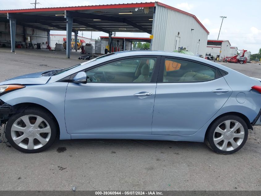 2012 Hyundai Elantra Limited (Ulsan Plant) VIN: KMHDH4AE4CU476837 Lot: 39360944