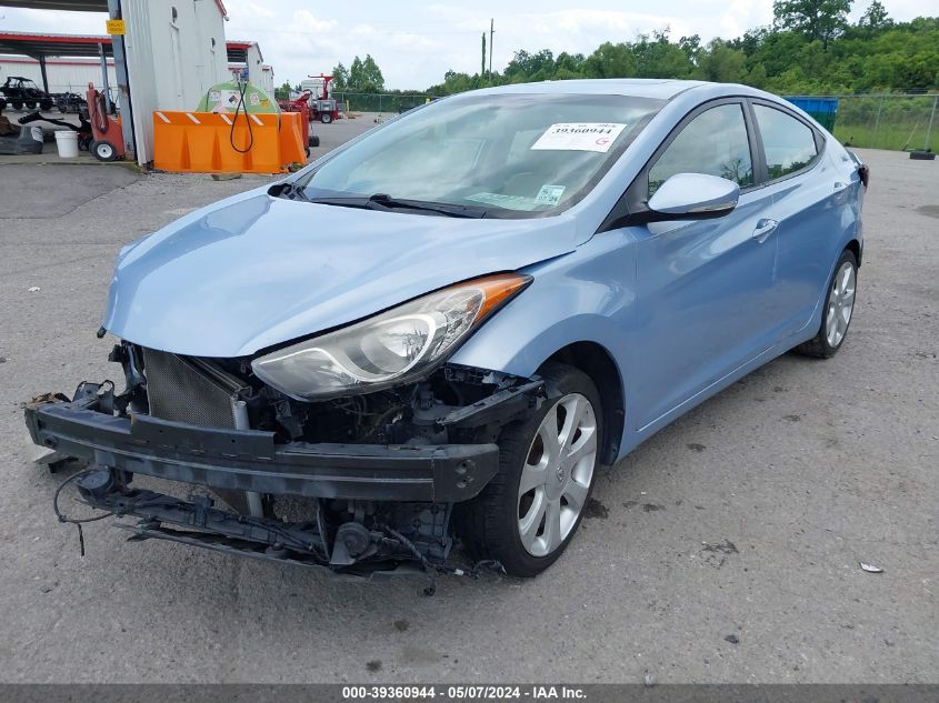 2012 Hyundai Elantra Limited (Ulsan Plant) VIN: KMHDH4AE4CU476837 Lot: 39360944