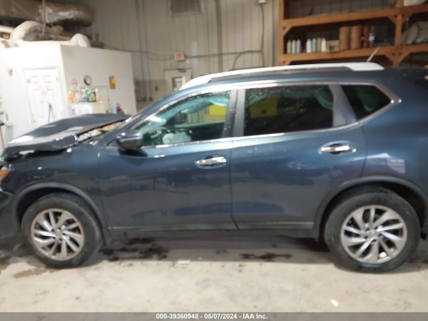 2014 Nissan Rogue S/Sl/Sv VIN: 5N1AT2MV2EC766004 Lot: 39360948