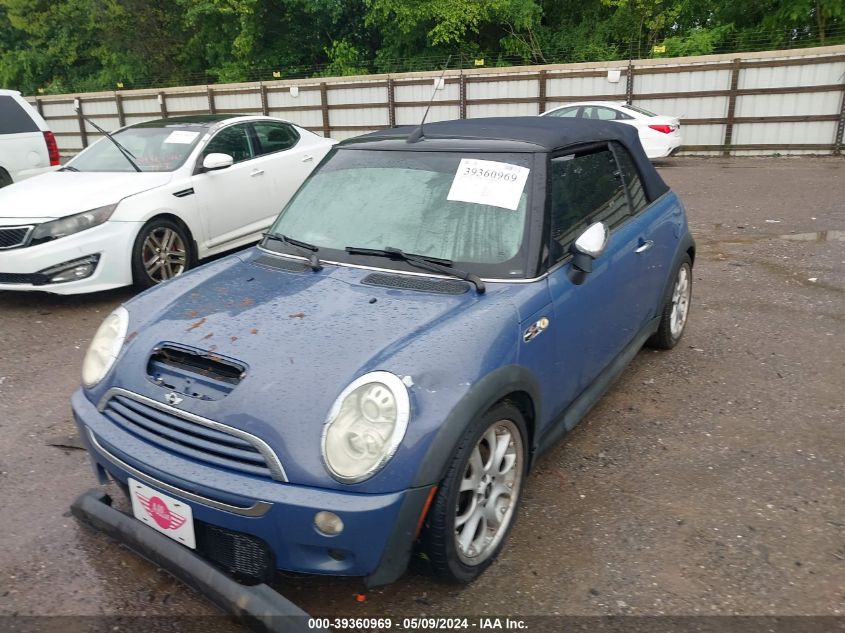 2006 Mini Cooper S VIN: WMWRH33576TK59372 Lot: 39360969