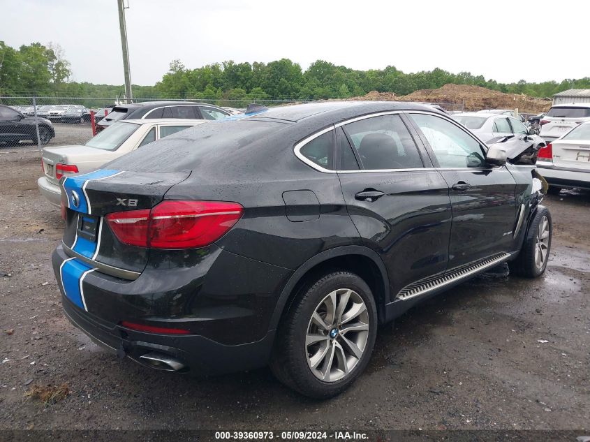 2018 BMW X6 xDrive35I VIN: 5UXKU2C53J0Z61756 Lot: 39360973