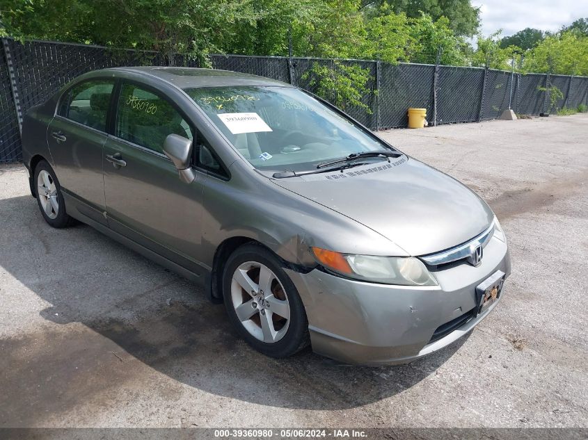 2007 Honda Civic Ex VIN: 1HGFA168X7L033639 Lot: 39360980