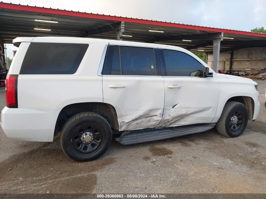 2015 Chevrolet Tahoe Commercial Fleet VIN: 1GNLC2EC9FR660231 Lot: 39360983