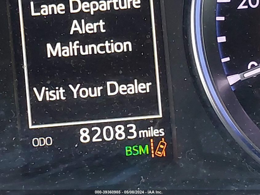 2018 Toyota Highlander Xle VIN: 5TDJZRFH1JS557994 Lot: 39360985