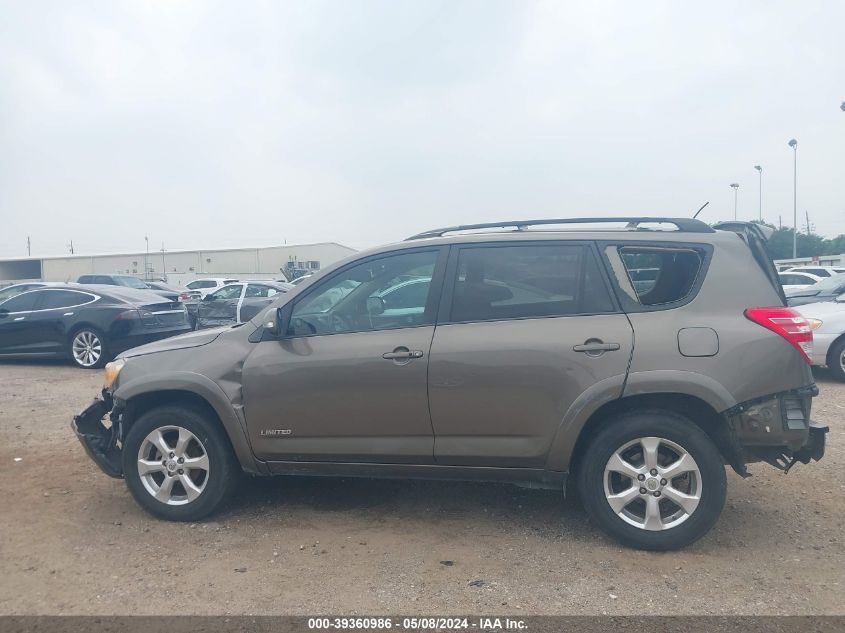 2010 Toyota Rav4 Limited VIN: 2T3YF4DV0AW051266 Lot: 39360986