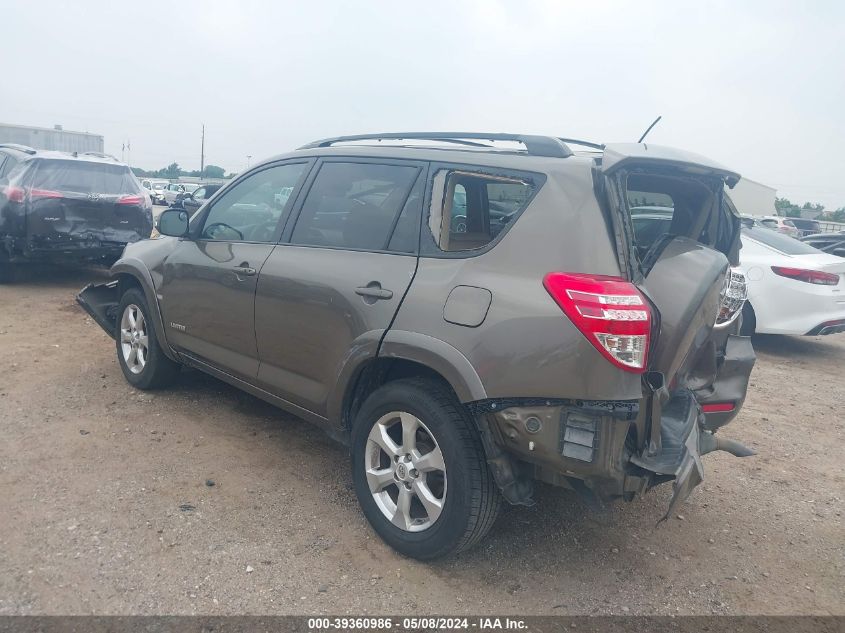 2010 Toyota Rav4 Limited VIN: 2T3YF4DV0AW051266 Lot: 39360986