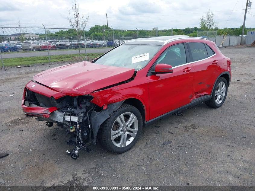 2015 Mercedes-Benz Gla 250 4Matic VIN: WDCTG4GB3FJ039542 Lot: 39360993