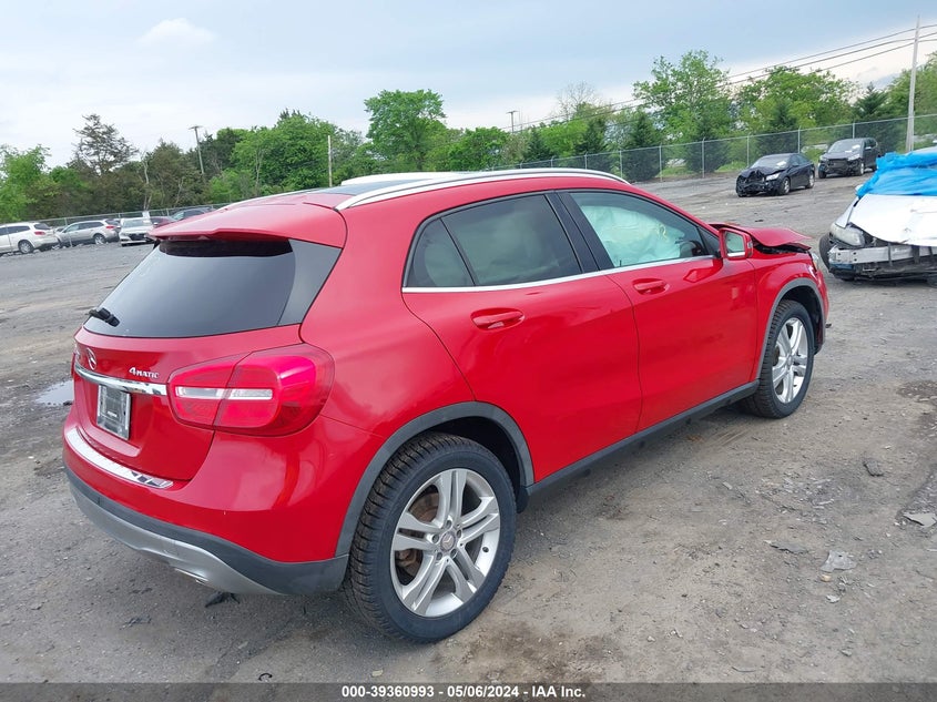 2015 Mercedes-Benz Gla 250 4Matic VIN: WDCTG4GB3FJ039542 Lot: 39360993