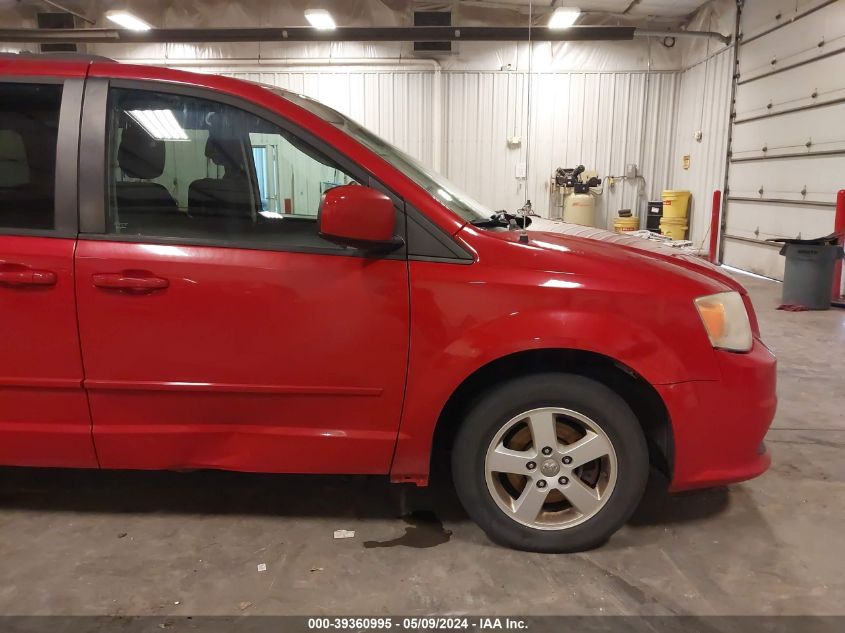 2012 Dodge Grand Caravan Sxt VIN: 2C4RDGCG4CR299046 Lot: 39360995