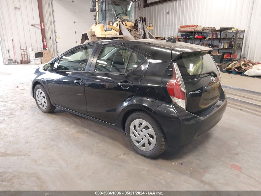 2016 Toyota Prius C Two VIN: JTDKDTB38G1120011 Lot: 39361006