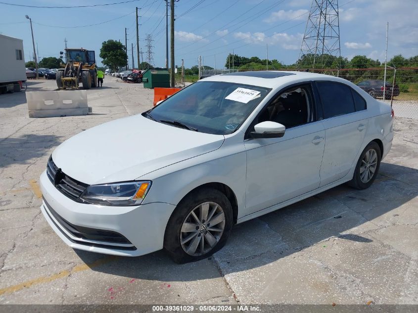 2015 Volkswagen Jetta 1.8T Se VIN: 3VWD07AJ8FM327685 Lot: 39361029