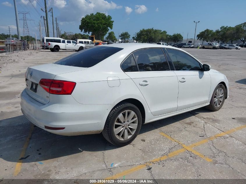 2015 Volkswagen Jetta 1.8T Se VIN: 3VWD07AJ8FM327685 Lot: 39361029