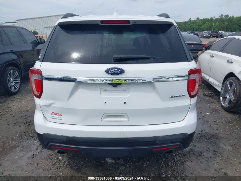 2016 Ford Explorer VIN: 1FM5K7B80GGD06463 Lot: 39361036