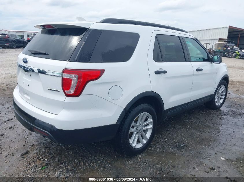 2016 Ford Explorer VIN: 1FM5K7B80GGD06463 Lot: 39361036