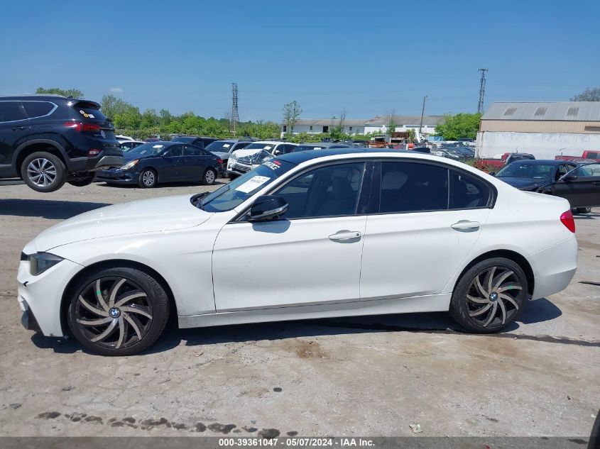 2013 BMW 328I VIN: WBA3A5C58DF355450 Lot: 39361047