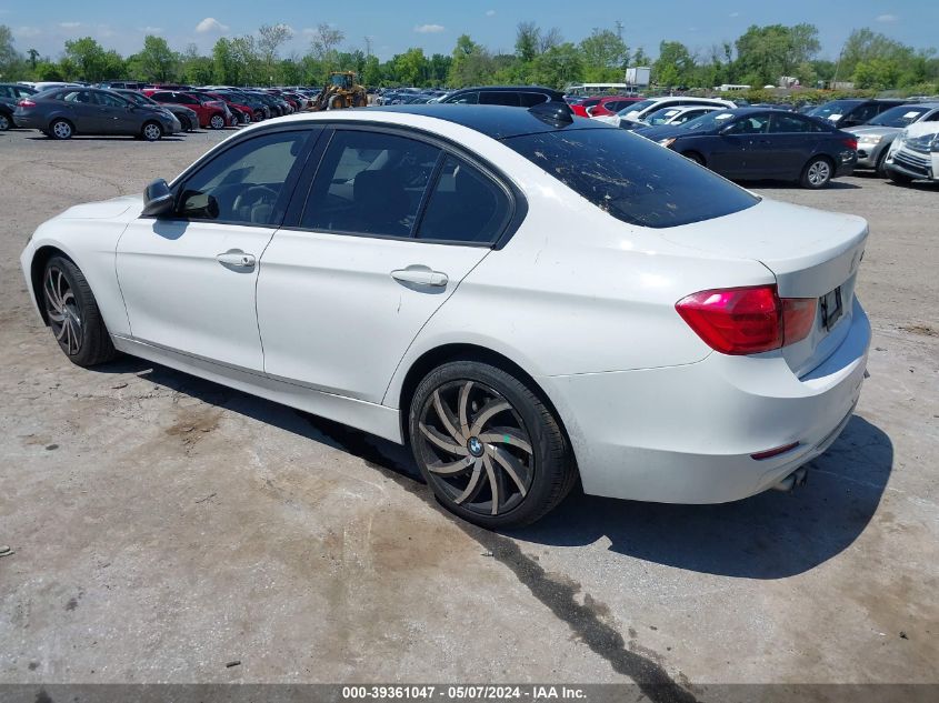 2013 BMW 328I VIN: WBA3A5C58DF355450 Lot: 39361047