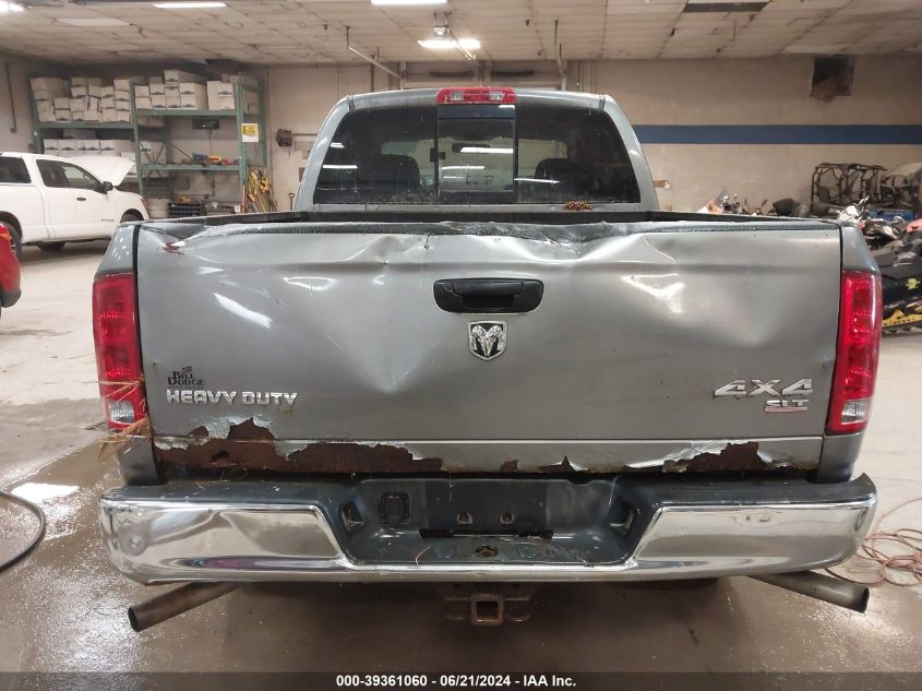 2005 Dodge Ram 2500 Slt/Laramie VIN: 3D7KS28DX5G846635 Lot: 39361060