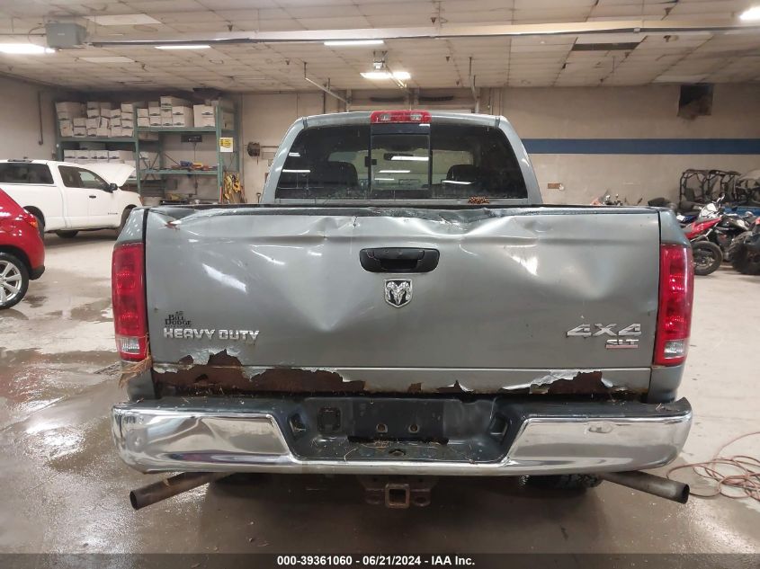 2005 Dodge Ram 2500 Slt/Laramie VIN: 3D7KS28DX5G846635 Lot: 39361060