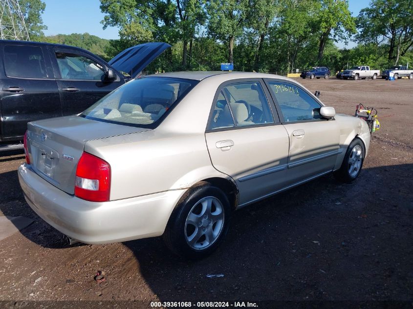 2001 Mazda Protege Es/Lx VIN: JM1BJ225810451074 Lot: 39361068