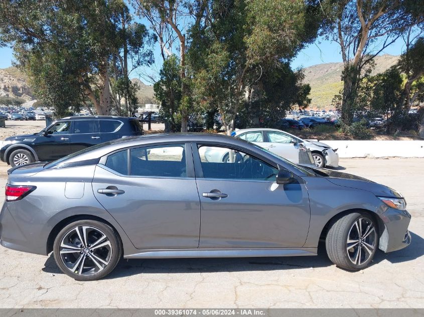 2023 Nissan Sentra Sr Xtronic Cvt VIN: 3N1AB8DV4PY265607 Lot: 39361074