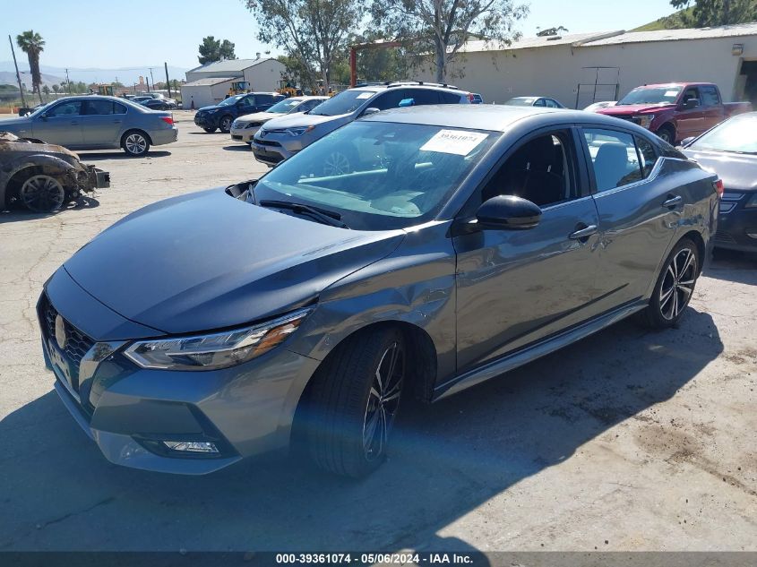 2023 Nissan Sentra Sr Xtronic Cvt VIN: 3N1AB8DV4PY265607 Lot: 39361074