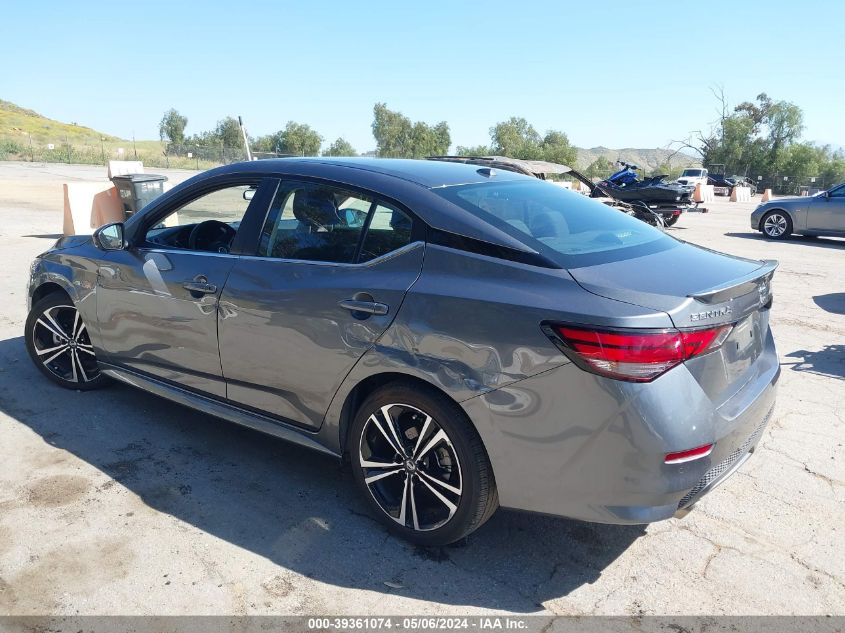 2023 Nissan Sentra Sr Xtronic Cvt VIN: 3N1AB8DV4PY265607 Lot: 39361074